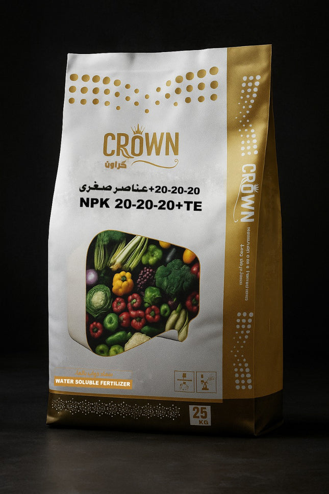 CROWN NPK 20-20-20+TE 25 KG
