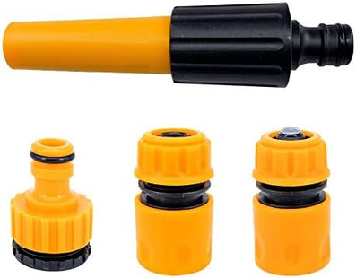 Set of 4 Garden Hose Connectors