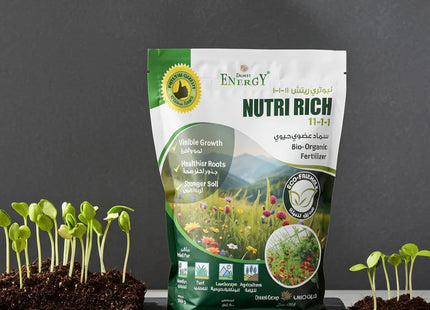 DE NUTRI RICH 11-1-1 (O.M 72 %) Granular(Desert Group-UAE) (1kg)