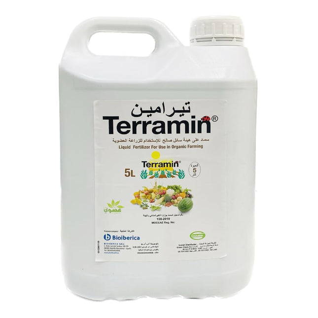 سماد عضوي سائل من تيرامن، 5 لتر (Terramin Liquid Organic Fertilizer 5Ltr)