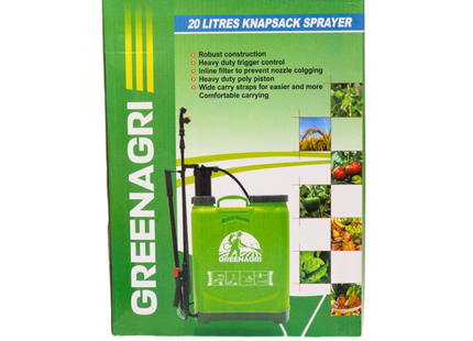 مرش ظهر باللون الأخضر سعة 20 لتر