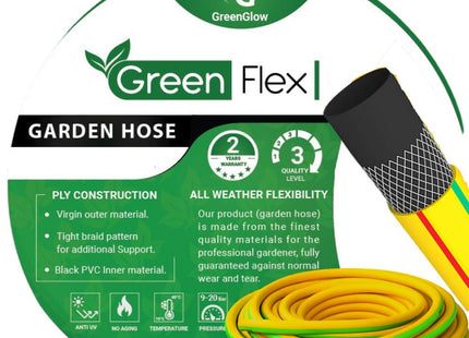 PVC GARDEN HOSE WITHOUT FITTING 1"50M