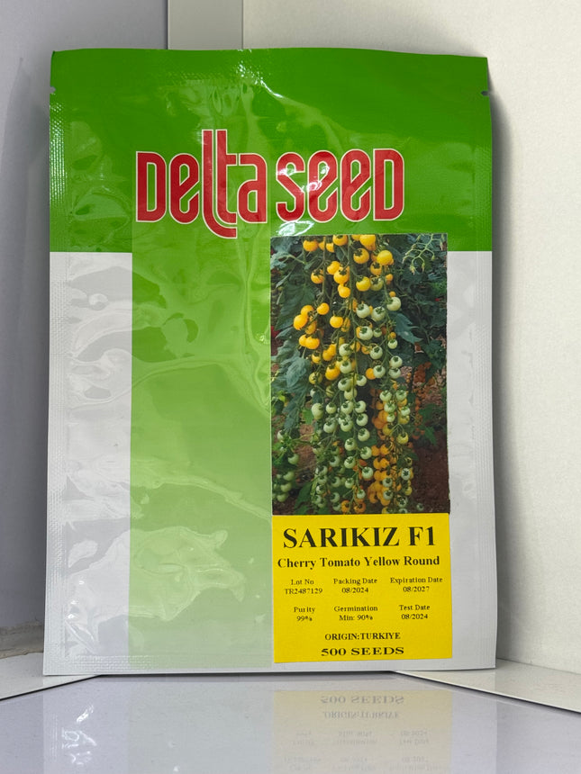طماطم كرزية صفراء مستديرة من نوع SARIKIZ F1
