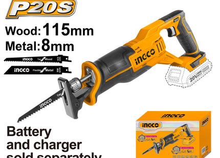 منشار INGCO اللاسلكي الترددي (INGCO Cordless reciprocating saw)