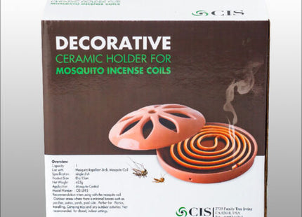 DECORATIVE -CERAMIC HOLDER FOR -Mosquito Incense Coils
