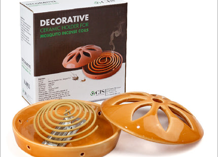 DECORATIVE -CERAMIC HOLDER FOR -Mosquito Incense Coils