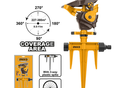 Plastic Auto Gear Sprinkler 3/4 Inch Tool Adaptor HPS13601 ING-AC