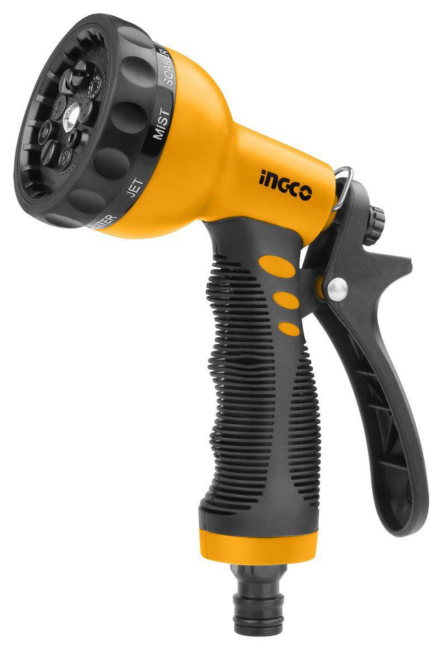 INGCO - فوهة رش بلاستيكية بزناد 9 اتجاهات HWSG092