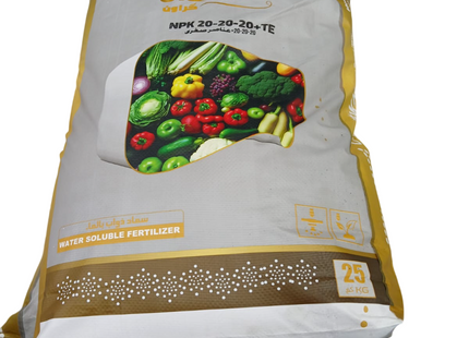 CROWN NPK 20-20-20+TE 25 KG
