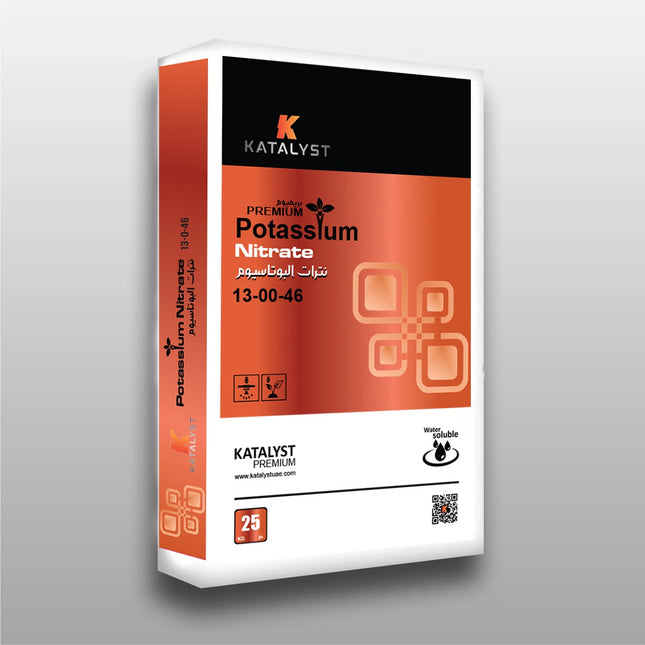KATALYST Premium Potassium Nitrate 13-00-46 25KG كاتاليست نترات البوتاسيوم الممتازة 13-00-46 25 كجم