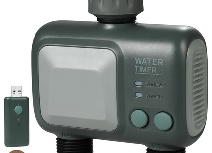 مؤقت مياه + واي فاي مع منفذين