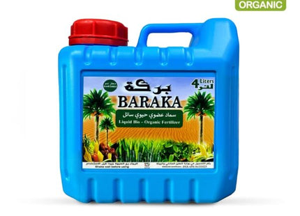 BARAKA LIQUID BIO ORGANIC FERTILIZER 4 LTR
