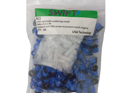 NOZZLE FOR POP UP WITH FILTER 15AN